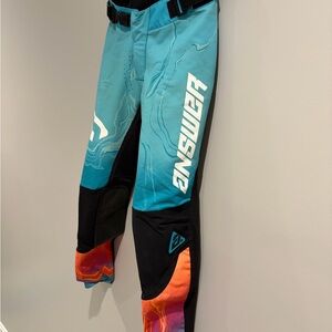Youth Answer Elite MX Riding Pants - Fusion 26"